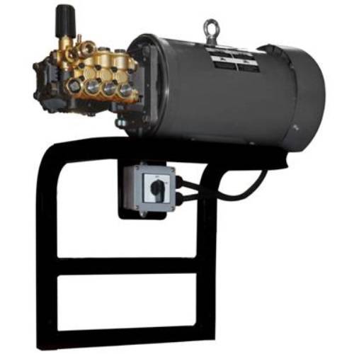 Wall Mount Electric Pressure Washer - 3.5GPM - 2400PSI - 1750 RPM -  5HP/220V/1 Phase - WM11M91