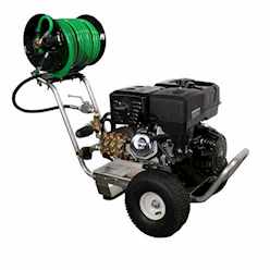 Hydro Max 8gpm at 4000psi Hot Water Trailer Package-SS Unit(Sale Price